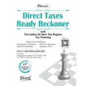Bharat's Direct Taxes Ready Reckoner 2023 with Tax Planning & FREE ebook access by Mahendra B. Gabhawala | DT Reckoner